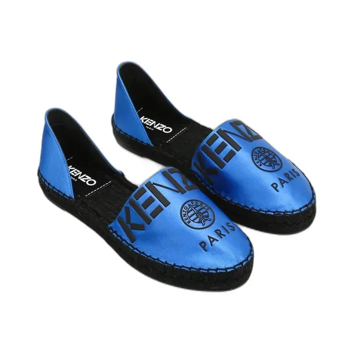 Logo Satin Flats