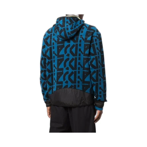 Allover Monogram Zipped Hoodie