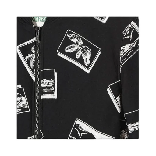 Printed Baseball Jacket
