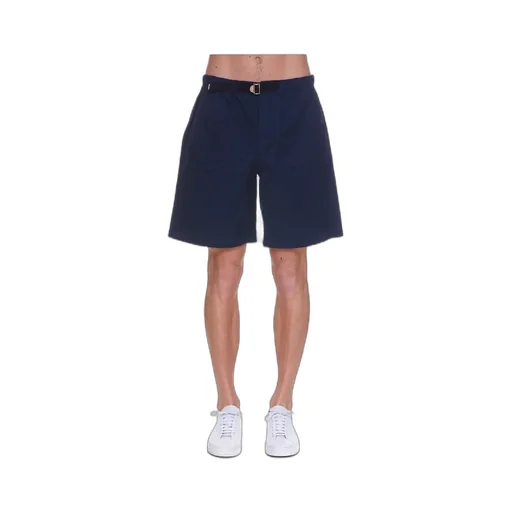 Buckle Knee-Length Shorts