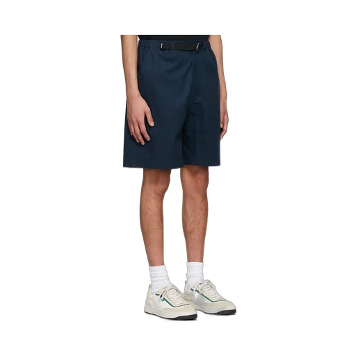 Buckle Knee-Length Shorts