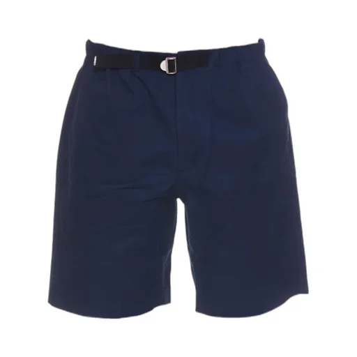 Buckle Knee-Length Shorts