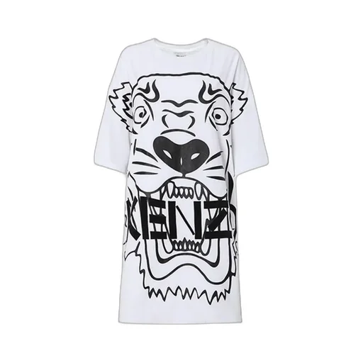Logo Printed Dress