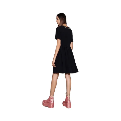 Horn-Shaped Mini Dress