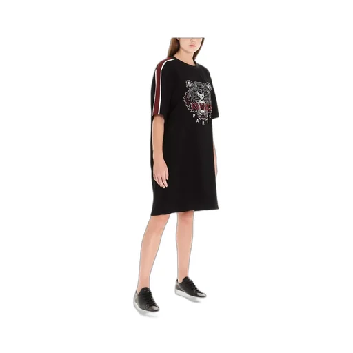 Tiger Head Embroidered Dress