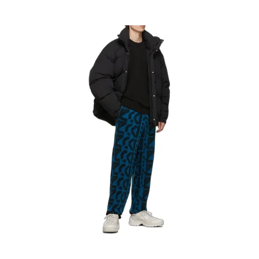 Monogram-Print Fleece Track Pants