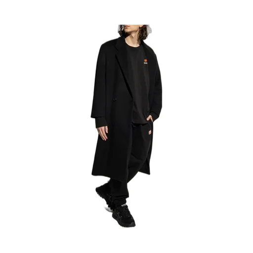 Logo Printed Long Sleeved Crewneck T-Shirt