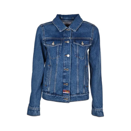 Tiger Embroidered Denim Jacket