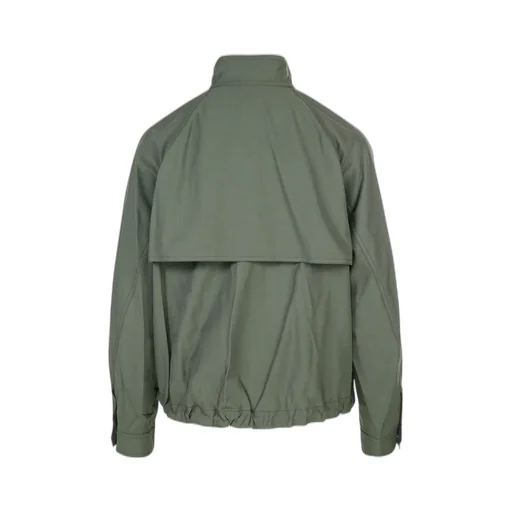 Cropped Tiger Patch Jacket