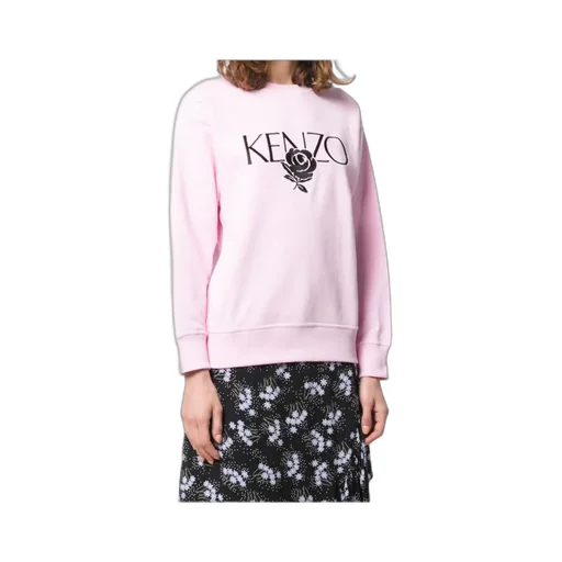 Embroidery Rose Logo Sweatshirt