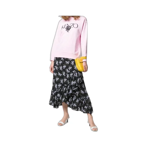 Embroidery Rose Logo Sweatshirt