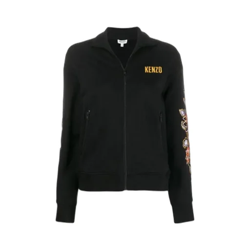 Logo Zipper Casual Jacket