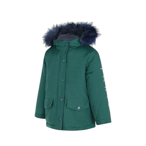 Logo Printed Coat