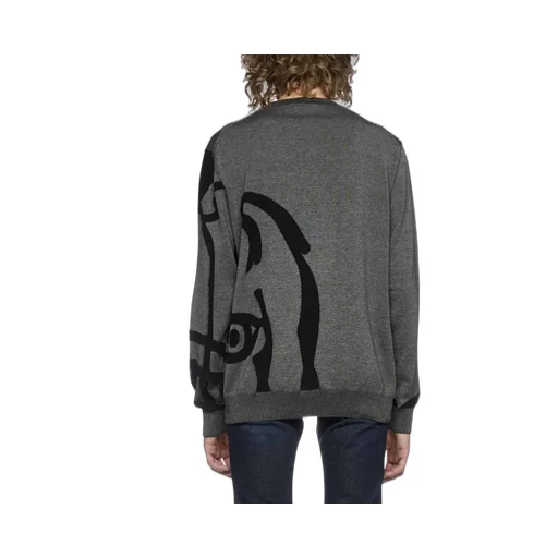 Abstract Tiger Print Sweatshirt