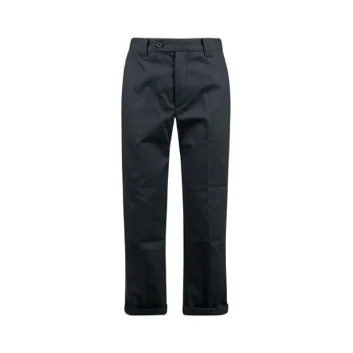 Straight-Leg Cropped Pants