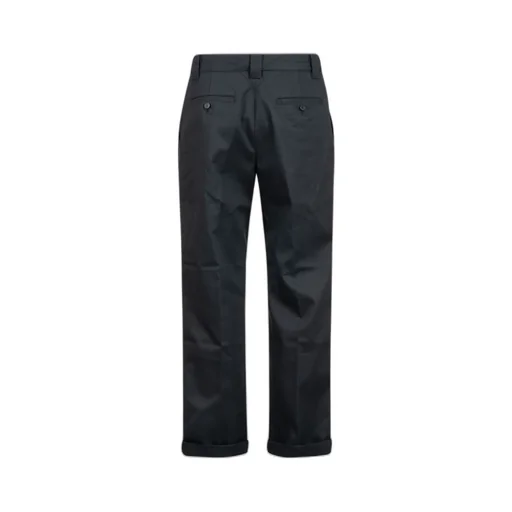 Straight-Leg Cropped Pants