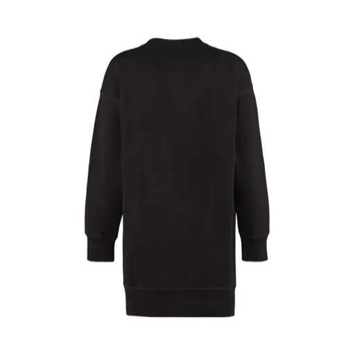 Tiger Embroidered Sweatshirt Dress