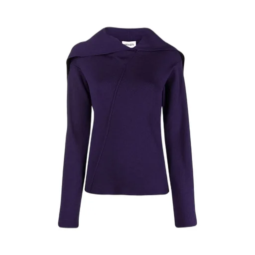 Foldover Collar Jumper