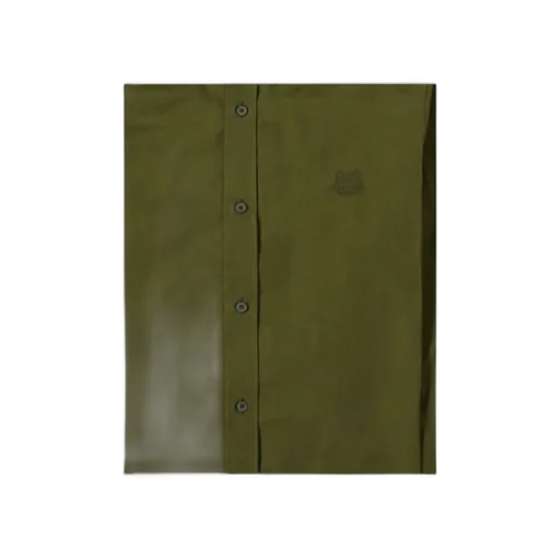 Logo-Embroidered Long-Sleeve Shirt