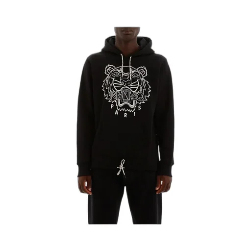 Tiger Embroidered Hoodie