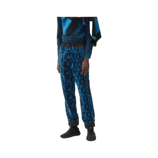 Monogram-Print Fleece Track Pants