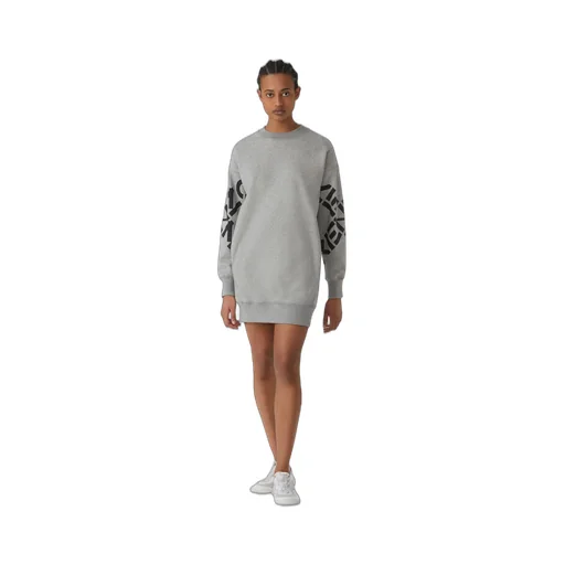 Big X Sweatshirt Dress