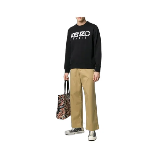 Fishnet Embroidered Logo Sweatshirt