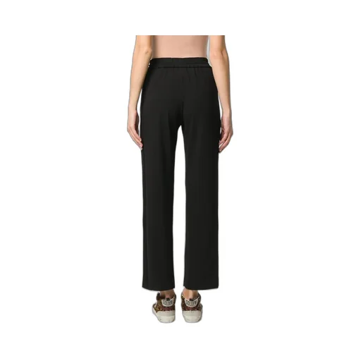 Straight-Leg Cropped Track Pants