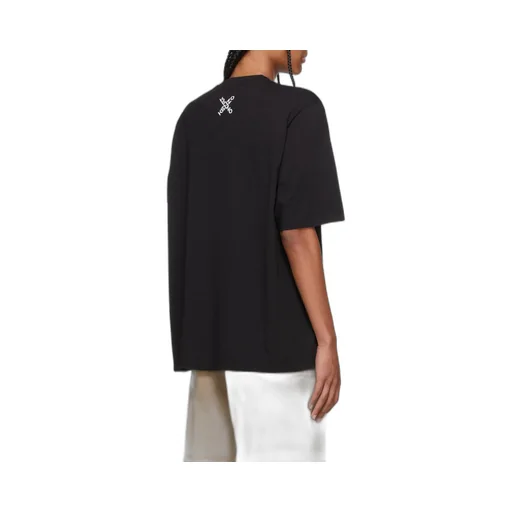 Crossed Logo Crew-Neck T-Shirt