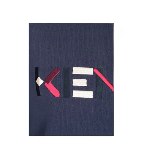 Embroidered Logo Crew Neck Sweatshirt