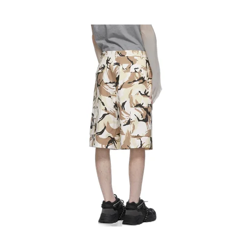 Tropic Camo Print Cargo Shorts