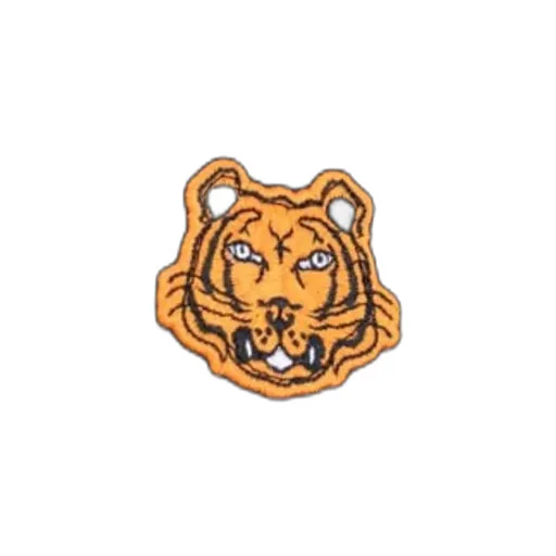 Cropped Tiger Patch Jacket