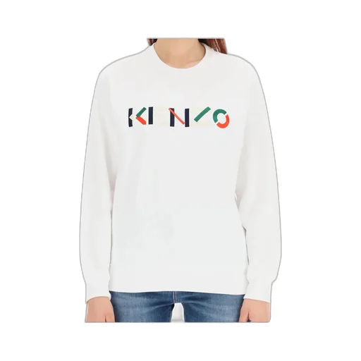 Logo Embroidered Round-Neck Sweatshirt