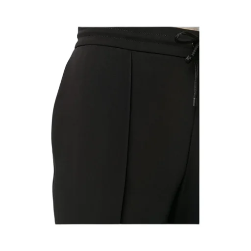 Pleated Tapered-Leg Trousers