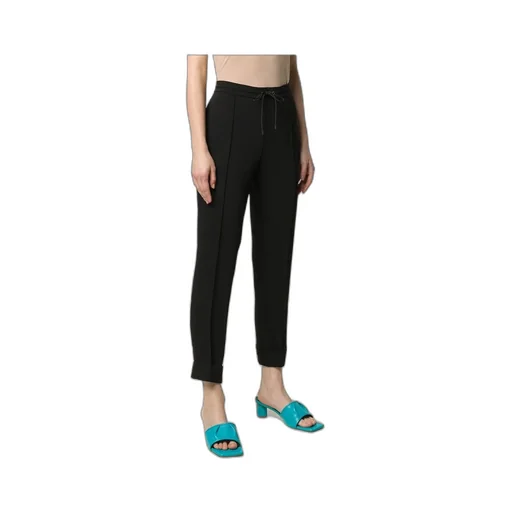 Pleated Tapered-Leg Trousers