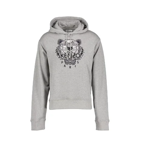 Varsity Tiger Logo-Print Hoodie