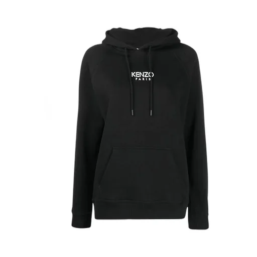 Logo Print Casual Hoodie