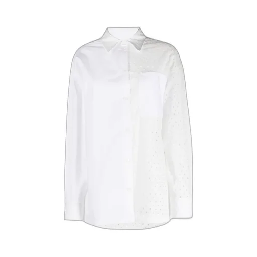 Broderie Anglaise Long-Sleeved Shirt