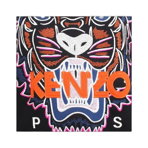 Logo Tiger Head Embroidered Sweater