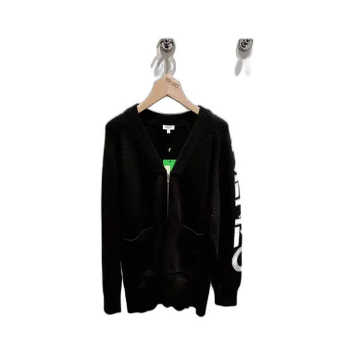 Logo Zipper Casual Jacket