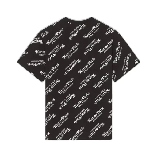 All-Over Logo Printed Crewneck T-Shirt