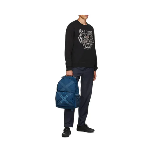 Embroidered-Tiger Sweatshirt