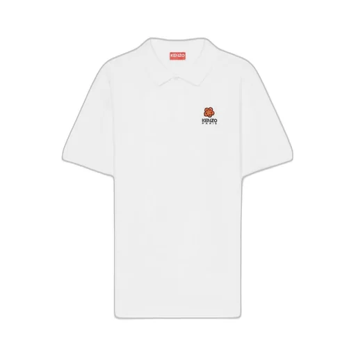 Logo Embroidered Short-Sleeved Polo Shirt