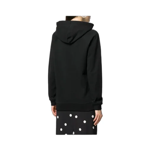 Logo Embroidered Hooded Sweater