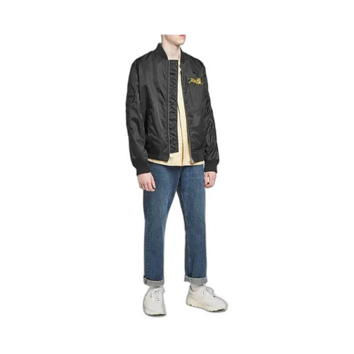 Embroidered Bomber Jacket