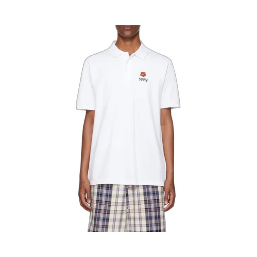 Logo Embroidered Short-Sleeved Polo Shirt