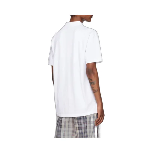 Logo Embroidered Short-Sleeved Polo Shirt