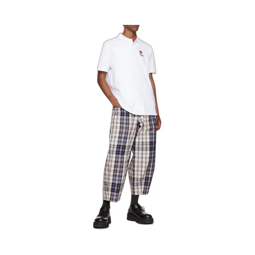 Logo Embroidered Short-Sleeved Polo Shirt