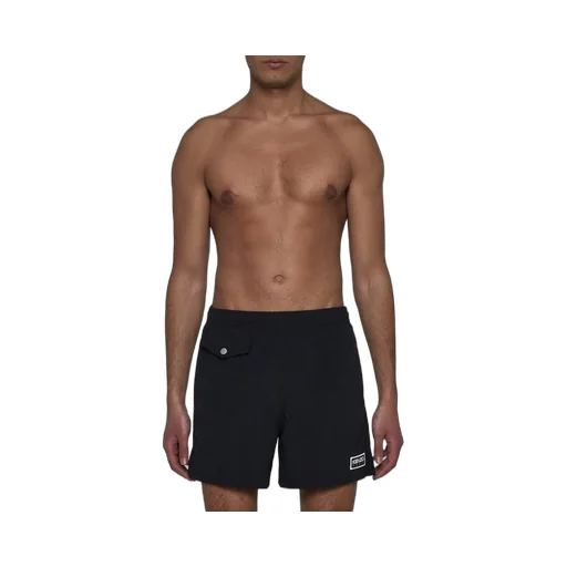 Logo Patch Swim Trunks