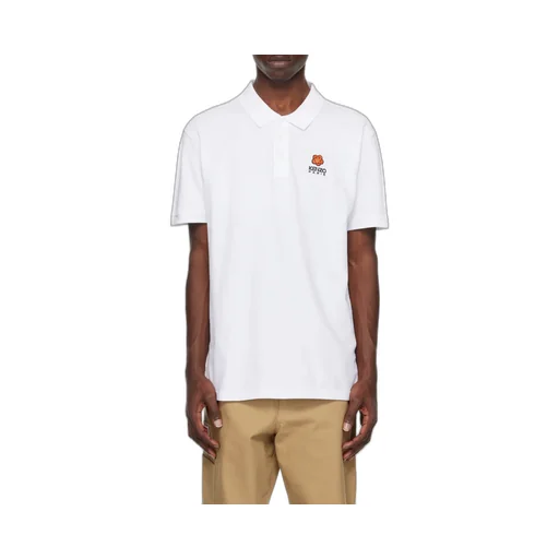 Logo Embroidered Short-Sleeved Polo Shirt